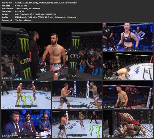 UFC 284 Early Prelims 1080p HDTV x264-VERUM