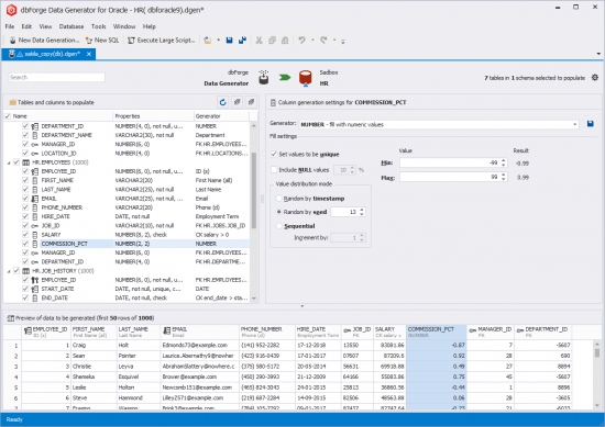 Devart dbForge Data Generator for Oracle 2025.3.107