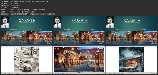 Photoshop For Arch Viz: Project Based Post-Processing Course