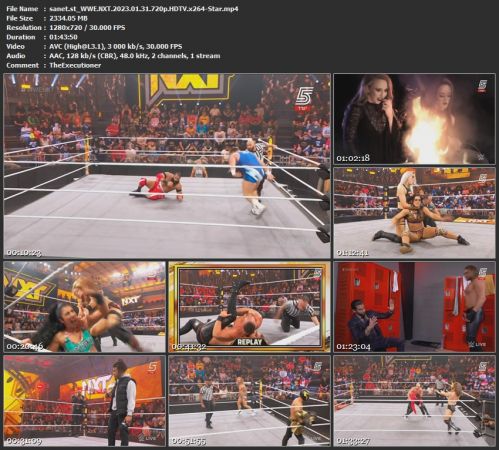 WWE NXT 2023.01.31 720p HDTV x264-Star