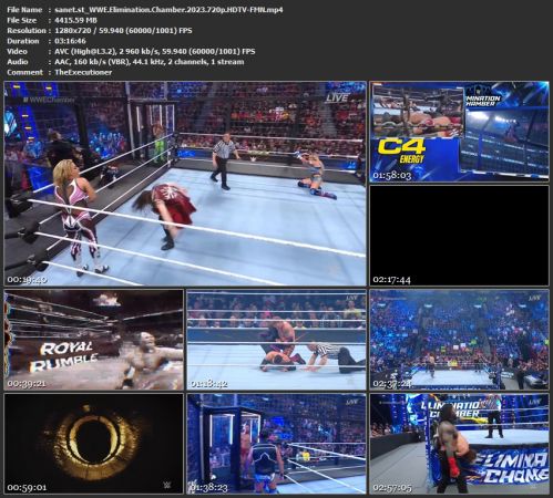 WWE Elimination Chamber 2023 720p HDTV-FMN