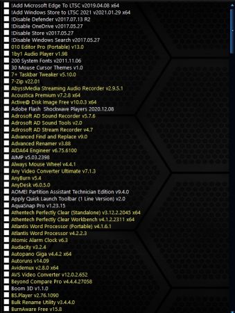 Windows 10 LTSC 21H2 Build 19044.2546 + WPI x64 January 2023