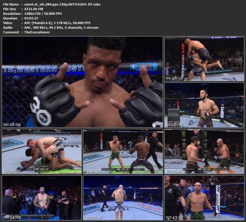 UFC 284 PPV 720p HDTV h264-JFF