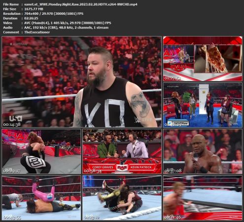 WWE Monday Night Raw 2023.02.20 HDTV x264-NWCHD