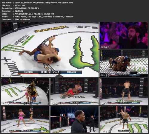 Bellator 290 Prelims 1080p HDTV x264-VERUM