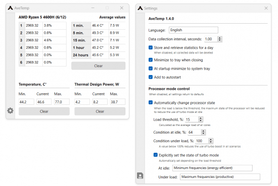 AveTemp 1.4.1