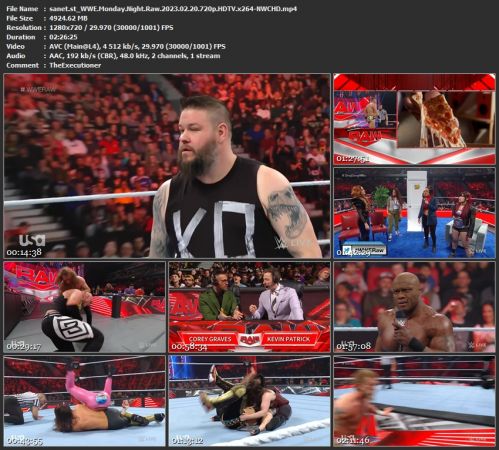WWE Monday Night Raw 2023.02.20 720p HDTV x264-NWCHD