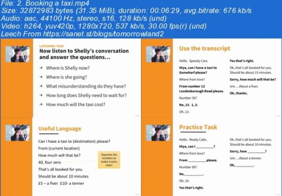 Survival English - Elementary level