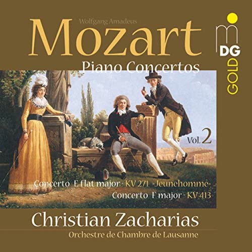 Christian Zacharias, Orchestre de Chambre de Lausann - W.A Mozart – Piano Concertos Vol 2 (2005)SACD-R