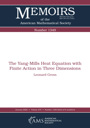 The Yang-Mills Heat Equation with Finite Action in Three Dimensions