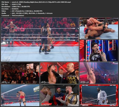 WWE Monday Night Raw 2023 03 13 720p HDTV x264-NWCHD
