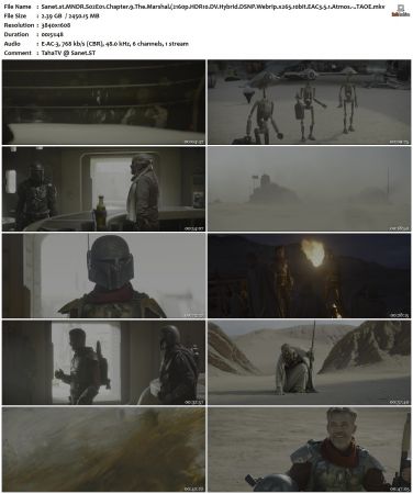 The Mandalorian S02 2160p HDR10 DV Hybrid DSNP WEBRip x265 10bit EAC3 5 1 Atmos Goki TAoE