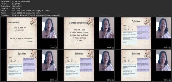 Learning Chinese Syllables