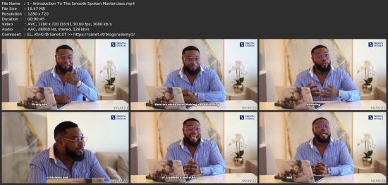 Smooth Spoken Masterclass - Public Speaking