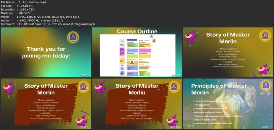 Master Merlin Magickal Workshop