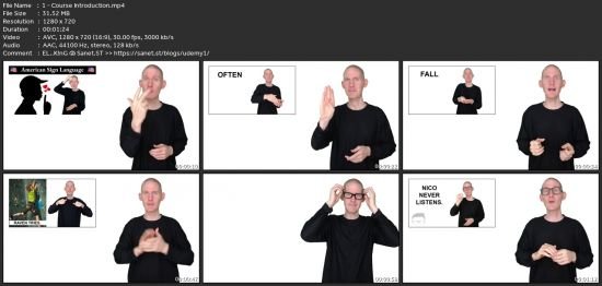 Asl | Sentences With Action Verbs | American Sign Language