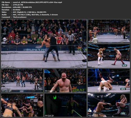 AEW Revolution 2023 PPV HDTV x264-Star