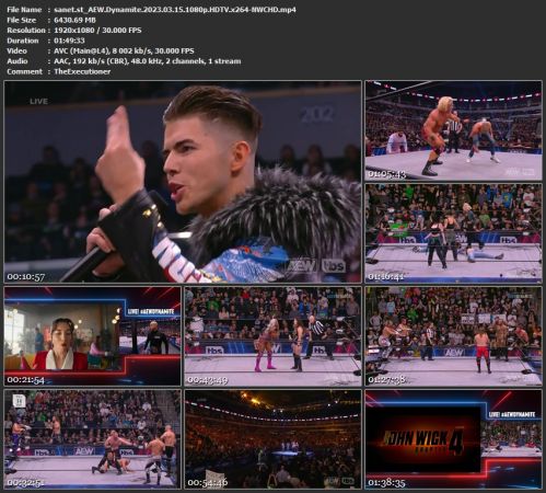 AEW Dynamite 2023 03 15 1080p HDTV x264-NWCHD