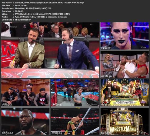WWE Monday Night Raw 2023 03 20 HDTV x264-NWCHD
