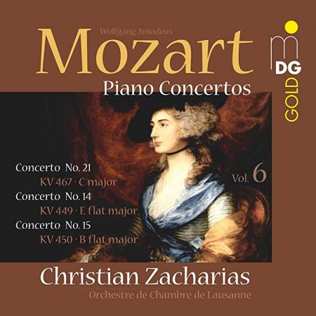 Christian Zacharias, Orchestre de Chambre de Lausann - W.A Mozart – Piano Concertos Vol 6 (2010)SACD-R