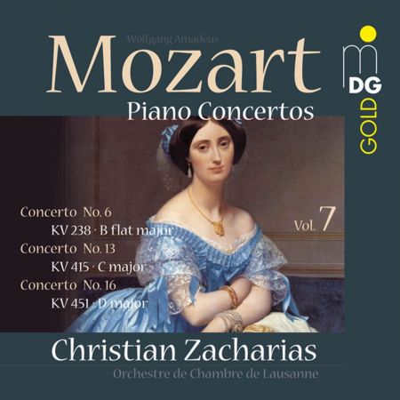 Christian Zacharias, Orchestre de Chambre de Lausann - W.A Mozart – Piano Concertos Vol 7 (2011)SACD-R