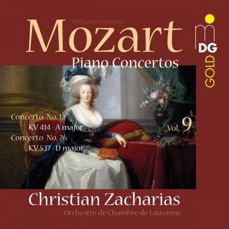 Christian Zacharias, Orchestre de Chambre de Lausann - W.A Mozart – Piano Concertos Vol 9 (2012)SACD-R
