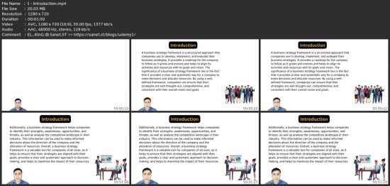 Business Strategy Framework