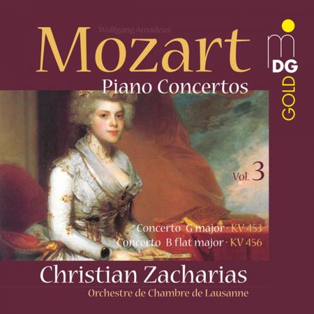 Christian Zacharias, Orchestre de Chambre de Lausann - W.A Mozart – Piano Concertos Vol 3 (2008)SACD-R