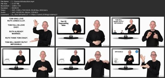 Asl Narrative | Tom Loves Ruth | American Sign Language