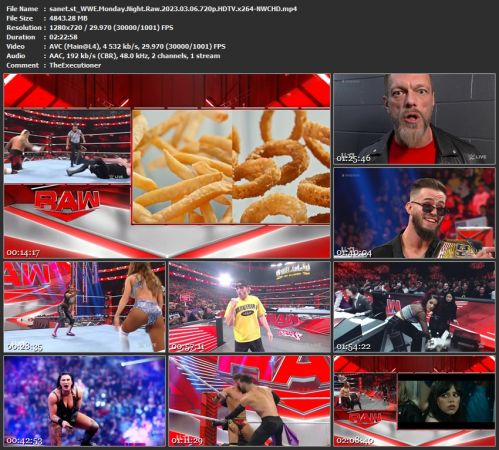WWE Monday Night Raw 2023 03 06 720p HDTV x264-NWCHD