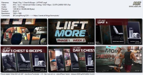 BeachBody - LIIFT MORE - Phase 1 (Week 2)