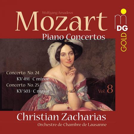 Christian Zacharias, Orchestre de Chambre de Lausann - W.A Mozart – Piano Concertos Vol 8 (2012)SACD-R