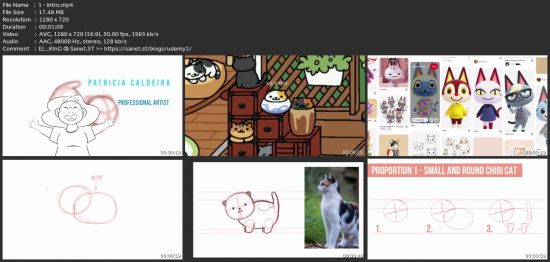 How To Draw Cute Cartoon Chibi Cats: Kawaii Drawing Course