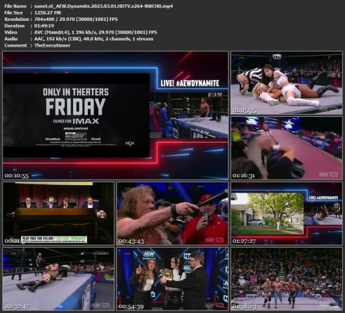 AEW Dynamite 2023 03 01 HDTV x264-NWCHD