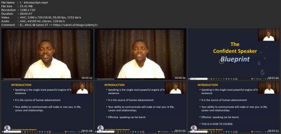 The Confident Speaker Blueprint - A Public Speaking Course