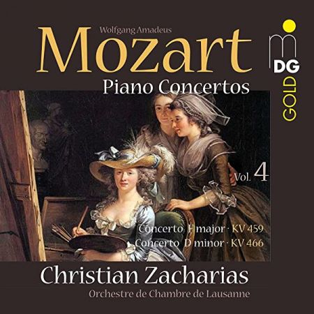Christian Zacharias, Orchestre de Chambre de Lausann - W.A Mozart – Piano Concertos Vol 4 (2009)SACD-R