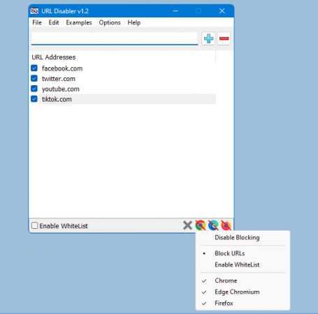 URL Disabler 1.4 Multilingual