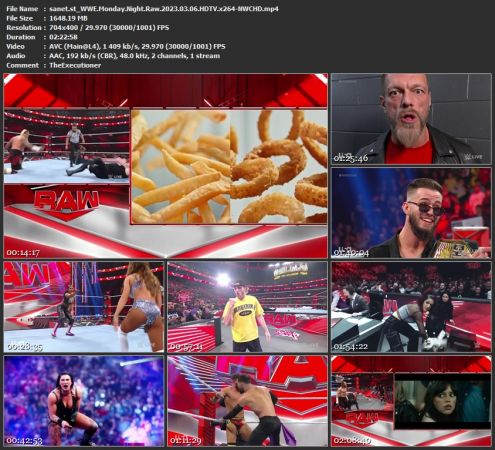 WWE Monday Night Raw 2023 03 06 HDTV x264-NWCHD