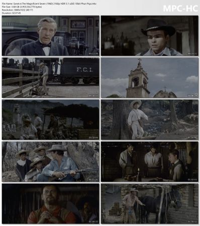 The Magnificent Seven 1960 2160p HDR 5.1 x265 10bit Phun Psyz