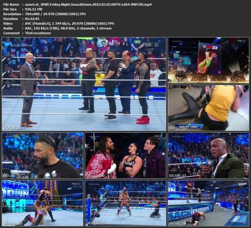 WWE Friday Night SmackDown 2023 03 03 HDTV x264-NWCHD