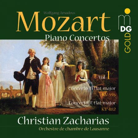 Christian Zacharias, Orchestre de Chambre de Lausann - W.A Mozart – Piano Concertos Vol 1 (2003)SACD-R