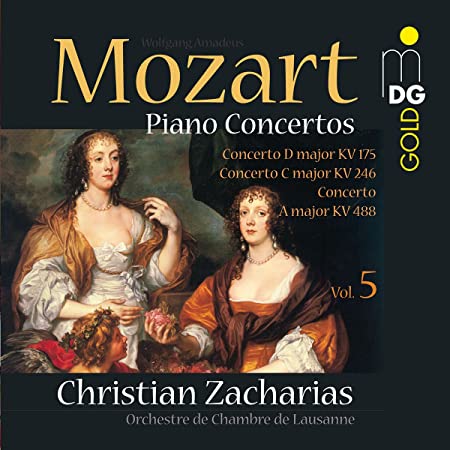 Christian Zacharias, Orchestre de Chambre de Lausann - W.A Mozart – Piano Concertos Vol 5 (2009)SACD-R