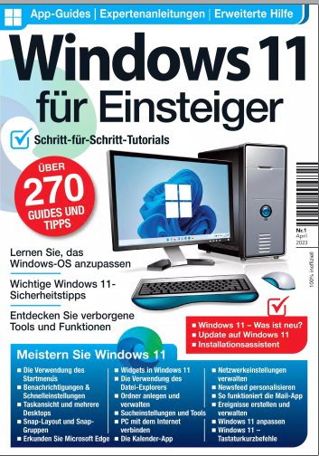 Windows 11 für Einsteiger - Nr 01 2023