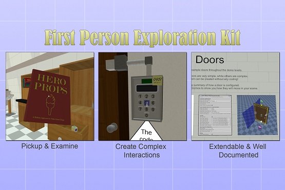 Unity Asset - First Person Exploration Kit v2.2.7