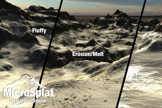 Unity Asset - MicroSplat - Dynamic Snow v3.9.7