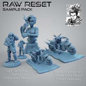 Cyberpunk Line Welcome Pack – 3D Print Model