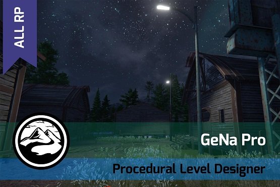 Unity Asset - GeNa Pro - Terrains, Villages, Roads &amp; Rivers v3.4.2