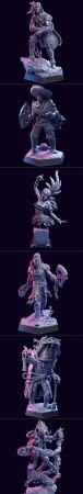 Loot Studio Sci-Fi – The Wild Frontier April 2023 – 3D Print Model
