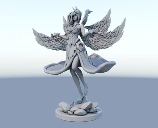 Morgana – League Of Legends by RinArt97 – 3D Print Model