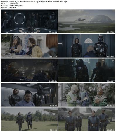 The Mandalorian S03 2160p WEBRip DDP5 1 DoVi HDR x265-HODL